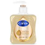 Carex Advanced Care Shea Butter Antibacterial Hand Wash Pack of 6, Hand Soap with 3X moisturisers* (£4.80 - £5.70 with S&S)