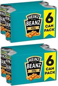 Heinz 2 x 6 Pack Baked Beans or Tomato Soup (12 Cans) (Barry)