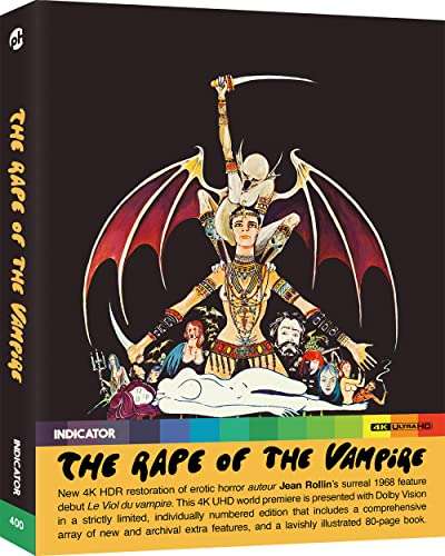 The Rape of the Vampire Limited Edition 4K Blu-ray Pre-order - £19.99 @ Amazon