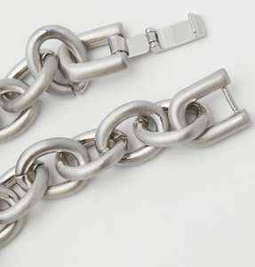 H&M Chain Necklace / Bracelet - silver coloured Mens (choice of 8) from £3-£5 (add £3.95 postage) @ H&M