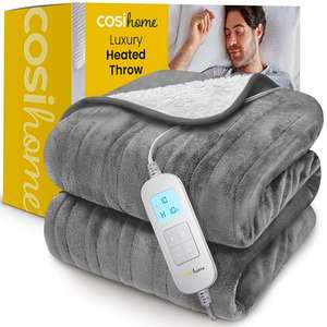 Cosi Home Luxury Heated Throw - Sold By One Retail Group FBA