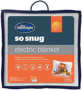 Silentnight So Snug Electric Blanket (Gallows Corner, London)