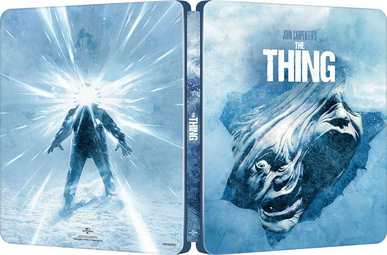 The Thing - Amazon Exclusive Steelbook - 4K Ultra-HD Blu-ray [1982] [Region Free]