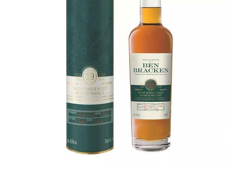 Ben Bracken 19 Year Old Scotch Single Malt Whisky - £29.99 instore @ Lidl, Langley Mill