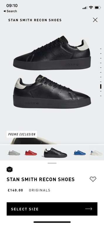 Adidas Originals Stan Smith Relisted TRainers £31.50 + £4.50 delivery at Asos