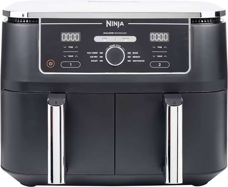 Save on Ninja Foodi Max 9.5L Dual Zone Air Fryer AF400UK at