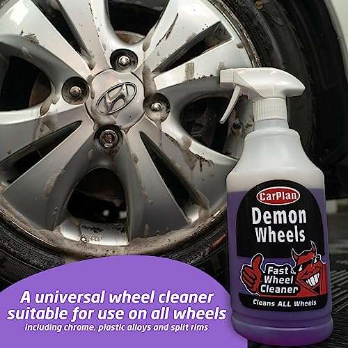 CarPlan Demon Universal Wheel Cleaner Brake Dust Dirt Remover 1L