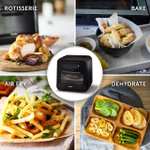 Breville Halo Rotisserie Air Fryer | Digital Extra Large Air Fryer Oven | 10 L | Fry, Bake & Dehydrate | 2000 W | Energy Efficient