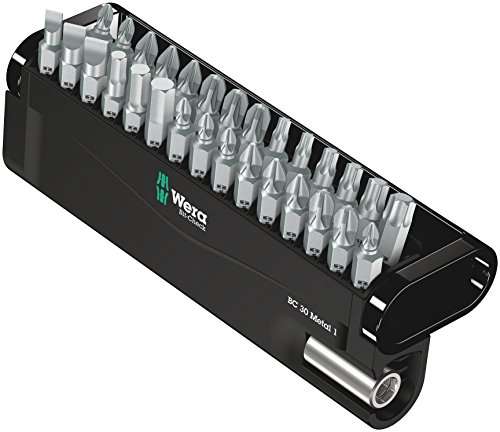 Wera Bit-Check 30 Piece Metal general bit set for drill/drivers, Wera 05057434001 £12.27 sold by indoostrial @ Amazon