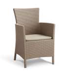 Keter Iowa Garden Furniture Balcony Set, Cappuccino with Sand Cushions (£170 at Argos)