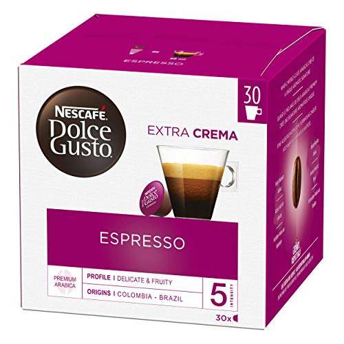 Nescafe Dolce Gusto Espresso Coffee Pods (Pack of 3, Total 90 Capsules) - £14.85 @ Amazon (Business Price)