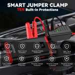 GREPRO 1500A Jump Starter Power Pack, Car Battery Booster Jump Starter & Jump Pack, LCD Screen & LED Flashlight - Sold by GREPRO FBA