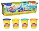 Play-Doh 4 Pack Non-Toxic Colours. Larger 4oz tubs. Choice of 2 themes