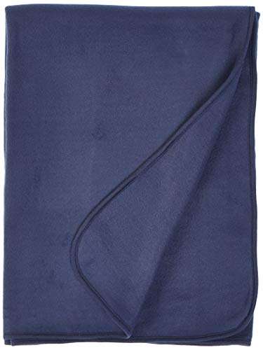 Trespass Snuggles, Navy Blue, Soft Warm Fleece Sleeping Blanket 180cm x 120cm (Navy Blue / Beige / Heather) £4.99 @ Amazon