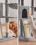 FEANDREA Cat Tree, 135 cm Small Cat Tower for Indoor Cats £36.64 using voucher (Prime members) @ Amazon / Songmics
