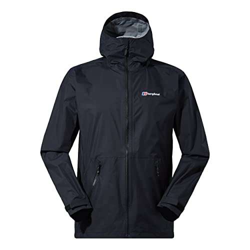 Berghaus Men's Deluge Pro 2.0 Waterproof Shell Jacket, Adjustable, Durable Coat, Rain Protection £44.29 @ Amazon
