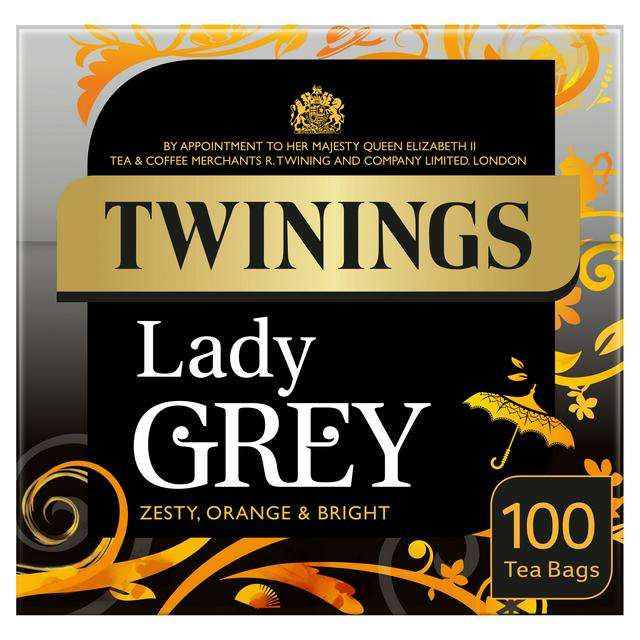 Twinings Lady Grey Tea, 100 Tea Bags - £1.80 instore @ Sainsbury's, Mansfield