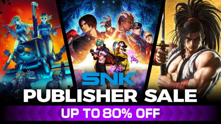 Snk Publisher Week Sale PC (Examples In OP) @ Steam