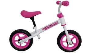 Skedaddle 10inch Wheel Size Unisex Balance Bike - Pink free C&C