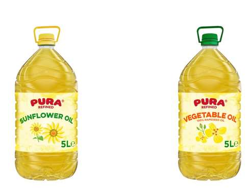 3 x Pura Sunflower oil 5 Ltr / 3 x Pura Vegetable Oil 5 Ltr = £19.47 with code (£6.49 each effective cost) - click & collect @ Morrisons