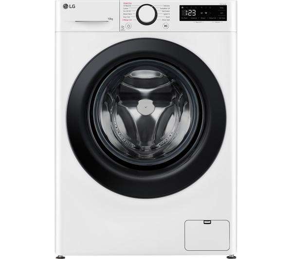 LG TurboWash 360 with AI F4C510WBTN1 10 kg 1400 Spin Washing Machine - White
