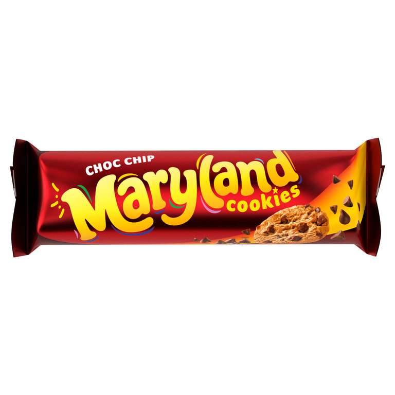 Maryland Cookies Chocolate Chip 200g - 75p Nectar Price @ Sainsburys