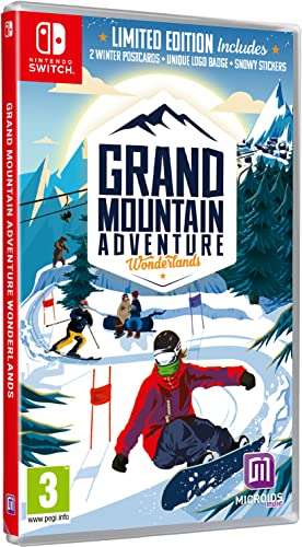 Nintendo Switch Game - Grand Mountain Adventure: Wonderlands (Limited Edition) - £22.30 - Amazon
