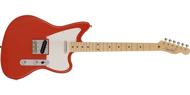 Made In Japan Limited Offset Telecaster - Fiesta Red, Electric Guitar