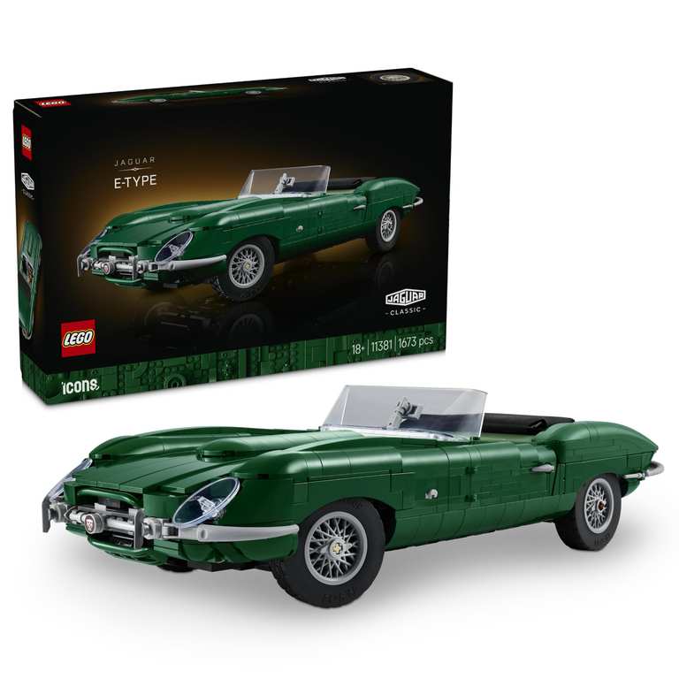 LEGO Icons Jaguar E-Type 11381 (discount at checkout)