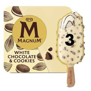 Magnum white chocolate and cookies 2 for £3 - Bexleyheath