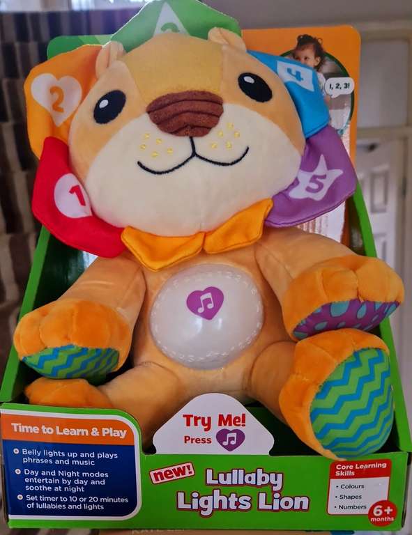 Leapfrog Lullaby Lion £4.99 each Clearance Bargains (Stanley)