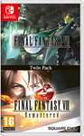 Final Fantasy VII & VIII Remastered NSW Switch £20.95 @ Amazon