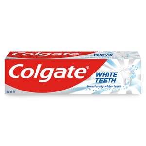 Colgate Whitening White Teeth & Fresh Breath Toothpaste 100ml - 98p @ Aldi