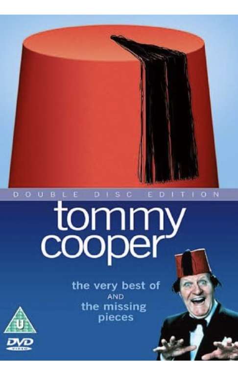 Tommy Cooper - The Very Best Of and The Missing Pieces 2 DVD (used) - free C&C