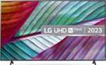 LG 43UR78006LK (2023) LED HDR 4K Ultra HD Smart TV, 43 inch with Freeview Play/Freesat HD, Dark Iron Grey with code