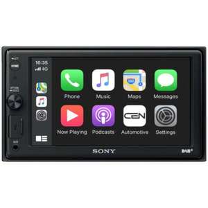 Sony XAV-AX1005DB Apple CarPlay Bluetooth DAB Digital Radio USB Car Stereo 6.2" - w/ Code, Sold By cenautomotive