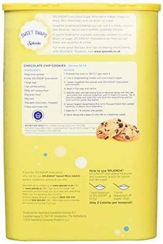 Splenda Low Calorie Granulated Sweetener, 125g £1.50 at checkout @ Amazon