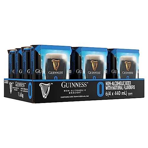 Guinness 0% Alcohol Free 440ml x 24