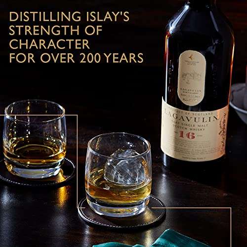 Lagavulin 16 Years Old, Single Malt Scotch Whisky, Ideal Whisky Gift Set, 43 Percent VoL, 70cl - £64.95 @ Amazon