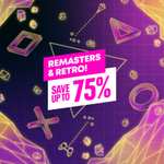 Remasters & Retro Sale + Capcom Sale - All PS4 & PS5 Discounts 8/3/23 @ PlayStation PSN