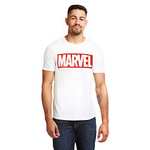 Marvel Comics Mens Core Logo T-Shirt size Small £4.01 at Amazon