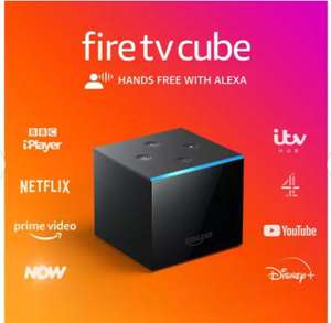 AMAZON Fire TV Cube 4K Ultra HD Streaming Media Player with Amazon Alexa £59.99 at Currys free Click & Collect