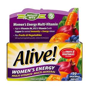 Alive! Women's Energy Multivitamins - 30 tablets £6.40 Dispatches from Amazon Sold by Bestorey