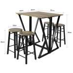 Ionia Extendable Dining Set (Set of 5) £158.98 delivered @ Wayfair