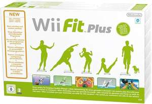Wii Fit Plus & Black Balance Board, Used. Free C+C only