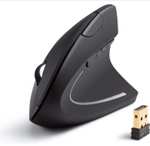 Anker AK-UBA 2.4G Wireless Vertical Ergonomic Optical Mouse, 800 / 1200 /1600 DPI, 5 Buttons Sold By AnkerDirect UK FBA