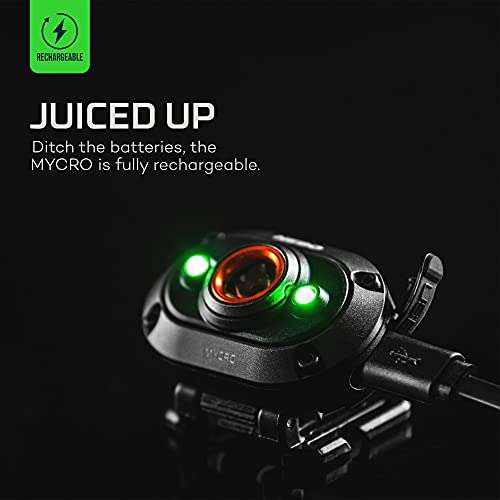 NEBO MYCRO Headlamp, Fully Rechargeable, Hands Free, Powerful 400 Lumen Torch - £12.40 @ Amazon