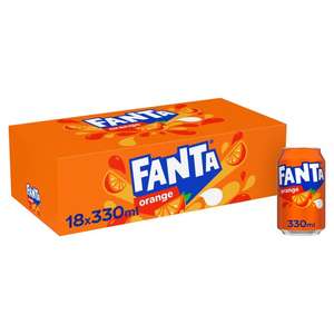 Fanta / Sprite Cans 18 x 330ml