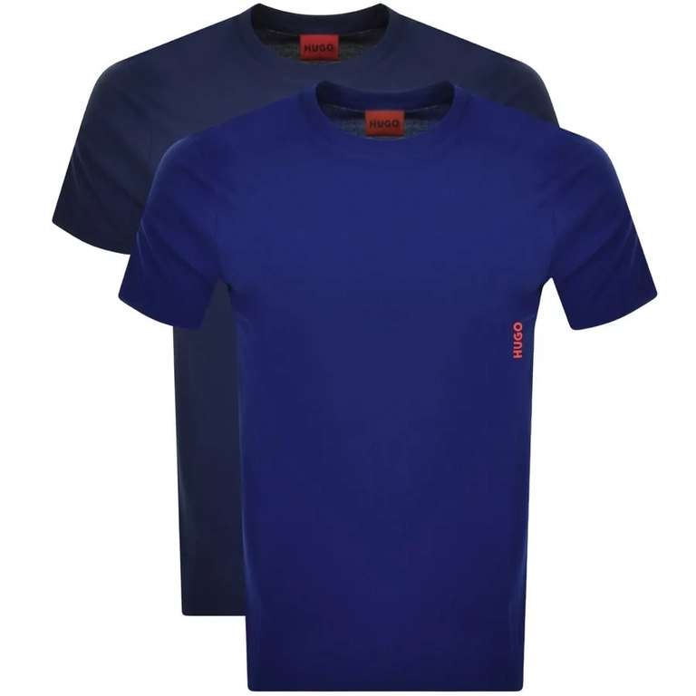 HUGO Double Pack Crew Neck T Shirt (Various Colours) £24.50 or 2 for £42 delivered @ Mainline Menswear