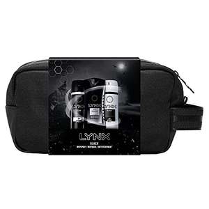 Lynx Black Wash Bag Gift Set 3 piece, £7 @ Amazon